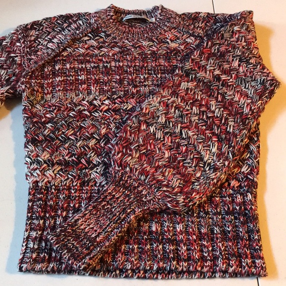 self-portrait Red Melange Crewneck Sweater - Picture 6 of 9